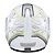 Capacete Texx Esc Stratos  180 Scratched Branco Verd 60 [F016] - Imagem 7