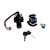 Chave Ignicao (kit Conjunto Travas) Condor Fazer 250 11/15 [F016] - Imagem 1