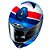 Capacete Hjc I90 Hollen Azul 58 [F016] - Imagem 2