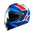 Capacete Hjc I90 Hollen Azul 59 [F016] - Imagem 1