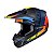 Capacete Hjc Off Csmxii Creed Azul Preto E Laranja 64 [F016] - Imagem 1