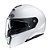 Capacete Hjc I90 Solido Branco 58 [F016] - Imagem 1