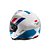 Capacete Hjc I90 Syrex Branco, Azul E Vermelho 58 [F016] - Imagem 2