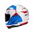 Capacete Hjc Rpha 11 Texen Branco Azul E Vermelho 56 [F016] - Imagem 2