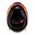 Capacete Sky Two Legends Branco Fosco Transf Laranja 58 [F016] - Imagem 5