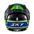 Capacete Sky Two Legends Preto Brilho Transf Verde 62 [F016] - Imagem 2
