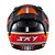 Capacete Sky Two Legends Preto Fosco Transf Laranja 62 [F016] - Imagem 2
