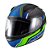 Capacete Sky Two Legends Preto Fosco Transf Verde 60 [F016] - Imagem 3