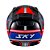 Capacete Sky Two Legends Preto Fosco Transf Vermelho 56 [F016] - Imagem 2