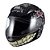 Capacete Sky Two Zombie Preto Fosco Transf Verde 62 [F016] - Imagem 4