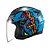 Capacete Texx Aberto Ugello Hunger Azul 56 [F016] - Imagem 1
