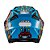 Capacete Texx Aberto Ugello Hunger Azul 56 [F016] - Imagem 4