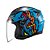 Capacete Texx Aberto Ugello Hunger Azul 62 [F016] - Imagem 5