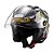Capacete Texx Aberto Ugello Hunger Cinz Verm 62 [F016] - Imagem 2