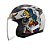 Capacete Texx Aberto Ugello Hunger Cinz Verm 62 [F016] - Imagem 5