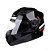 Capacete Texx Escamot Gladiator Pret Brilhante 56 [F016] - Imagem 2