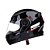 Capacete Texx Escamot Gladiator Pret Brilhante 60 [F016] - Imagem 1