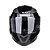 Capacete Texx Escamot Gladiator Pret Brilhante 60 [F016] - Imagem 5