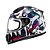 Capacete Texx Fechado Hawk Hunger Rosa Cinz 62 [F016] - Imagem 5