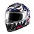 Capacete Texx Fechado Hawk Hunger Rosa Cinz 62 [F016] - Imagem 3