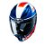 Capacete Hjc F70 Tino Azul Branco E Laranja 56 [F016] - Imagem 2