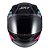 Capacete Sky Two Anos 90 Preto Fosco Transf Azul/rosa 60 [F016] - Imagem 2