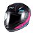 Capacete Sky Two Anos 90 Preto Fosco Transf Azul/rosa 62 [F016] - Imagem 4