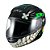 Capacete Sky Two Chaos Preto Fosco Transf Verde 56 [F016] - Imagem 4