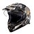 Capacete Texx Cross Carcara  Grow Cinz Marrom 56 [F016] - Imagem 2