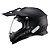 Capacete Texx Cross Carcara  Solido Pret 56 [F016] - Imagem 5