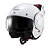 Capacete Texx Esc Stratos  180 Branco Brilho 56 [F016] - Imagem 3