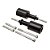 Slider Universal Bering Batente (par) Carbon Aluminio Preto [F016] - Imagem 1