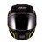 Capacete Sky Two Soldier Preto Fosco Transf Amarelo 56 [F016] - Imagem 3