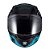 Capacete Sky Two Sorah Preto Fosco Transf Azul 56 [F016] - Imagem 2