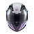 Capacete Texx Escamot Gladiator V3 Reisen Azul Rosa Branc 54 [F016] - Imagem 2