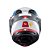 Capacete Texx Escamot Gladiator V3 Reisen Azul Verm Branc 56 [F016] - Imagem 5