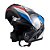 Capacete Texx Escamot Gladiator V3 Reisen Azul Verm Branc 56 [F016] - Imagem 10