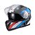 Capacete Texx Escamot Gladiator V3 Reisen Azul Verm Branc 58 [F016] - Imagem 8