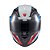 Capacete Texx Escamot Gladiator V3 Reisen Azul Verm Branc 60 [F016] - Imagem 2