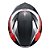Capacete Texx Escamot Gladiator V3 Reisen Verm Branc 56 [F016] - Imagem 6