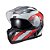 Capacete Texx Escamot Gladiator V3 Reisen Verm Branc 56 [F016] - Imagem 8