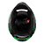 Capacete Texx Fechado Hawk Alien Verd Pret 56 [F016] - Imagem 6