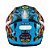 Capacete Texx Fechado Hawk Hunger Azul 56 [F016] - Imagem 4