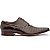 Sapato Social Masculino Oxford Couro Frequencia Marrom [F008] - Imagem 1