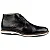 Coturno Casual Masculino Comfort Preto [F008] - Imagem 2