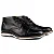 Coturno Casual Masculino Comfort Preto [F008] - Imagem 1
