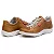 Sapatênis Casual Conforto Couro Marrom Claro [F008] - Imagem 2