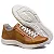 Sapatênis Casual Conforto Couro Marrom Claro [F008] - Imagem 4