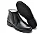 Botina Casual Conforto Couro De Carneiro Preto [F008] - Imagem 4