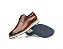 Sapato Casual Masculino Derby Comfort Whisky [F008] - Imagem 3
